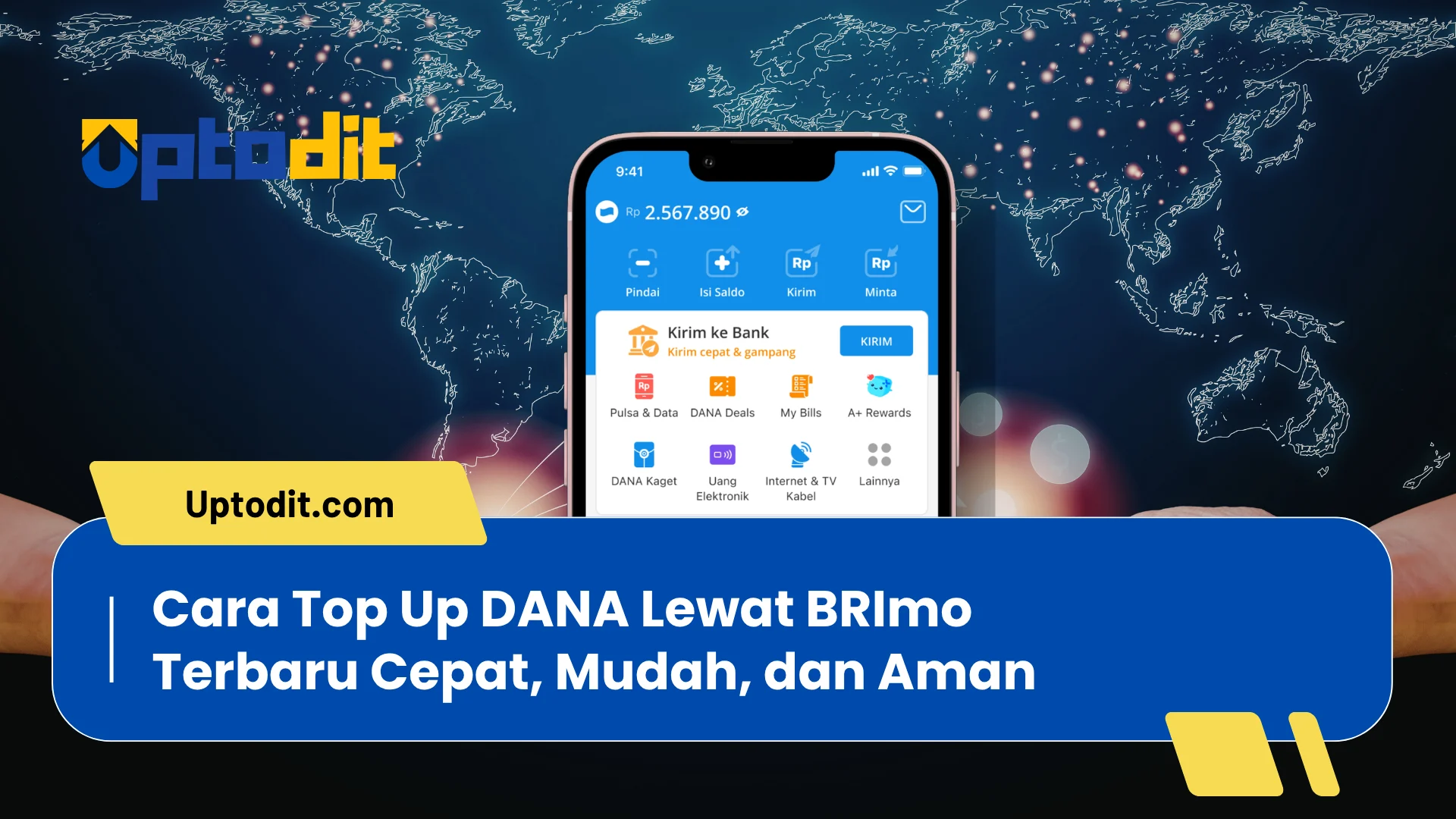 Cara Top Up DANA Lewat BRImo Terbaru Cepat, Mudah, dan Aman