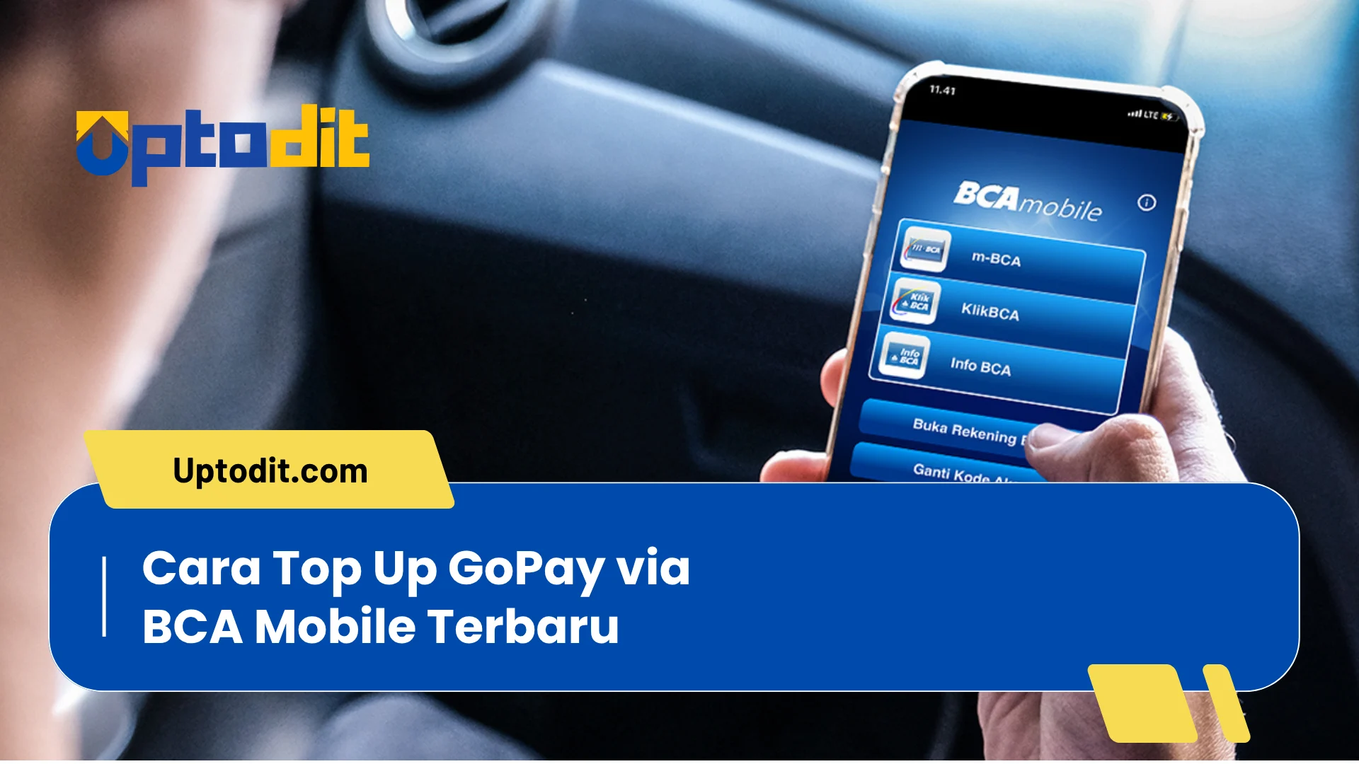 Cara Top Up GoPay via BCA Mobile Terbaru