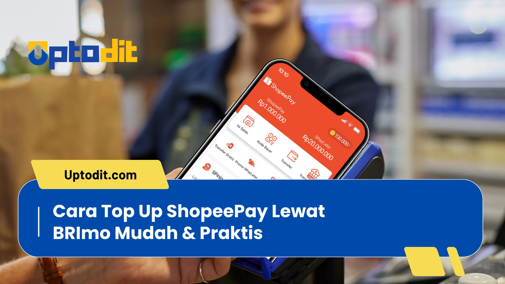 Cara Top Up ShopeePay Lewat BRImo Mudah & Praktis