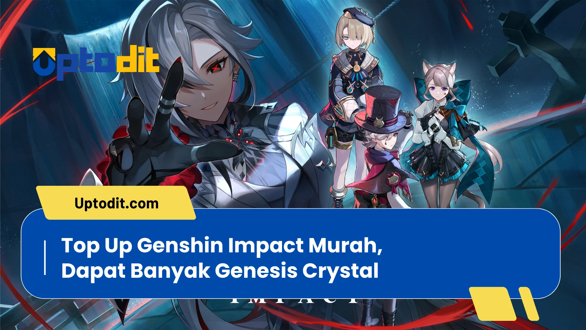 Rekomendasi Web Top Up Genshin Impact Murah, Dapat Banyak Genesis Crystal