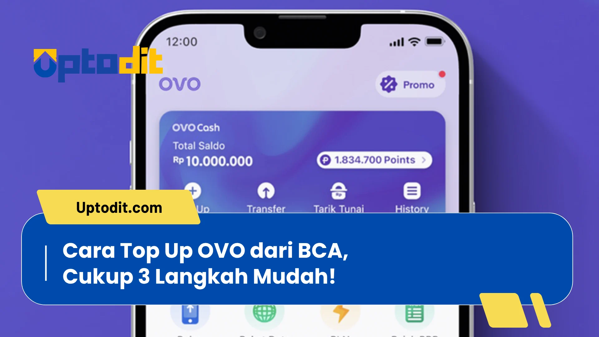Cara Top Up OVO dari BCA, Cukup 3 Langkah Mudah!